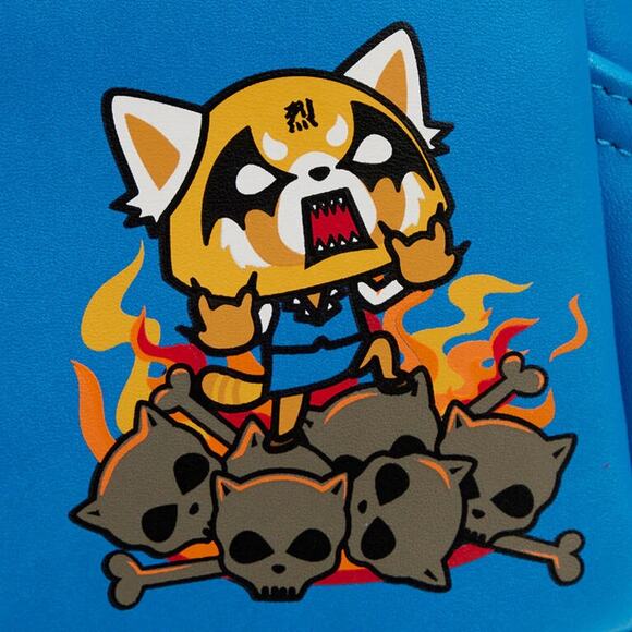 NWT Loungefly Sanrio Aggretsuko Two-Face Cosplay Mini Backpack - Picture 6 of 8